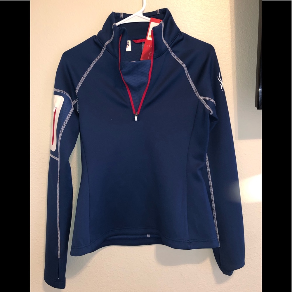 Blue US Ski Team Spyder Jacket